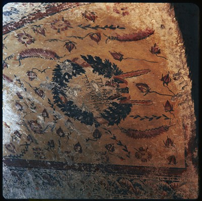 Étude et publication des peintures de la nécropole romaine de Qweilbeh, Jordanie (1982-1985)