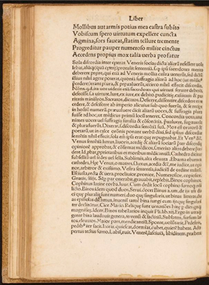 Triumphus Veneris Henrici Bebelii,... cum commentario, Joannis Altenstaig, Bebel, Heinrich, 1515