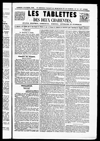 Les tablettes des Deux Charentes, 5 février 1848