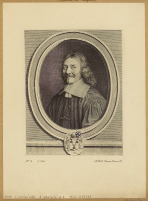 Portrait de Dreux d'Aubray, Nanteuil, Robert, 1658, burin